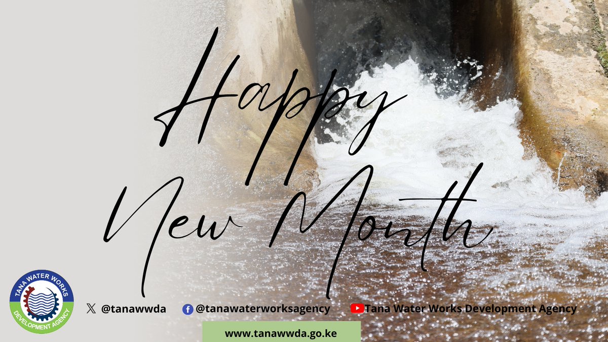 Happy New Month!

Here's to another month of unwavering commitment to the development, maintenance, and management of water and sanitation infrastructure.
#HappyNewMonth  #SanitationForAll #SustainableDevelopment  #WaterForAll