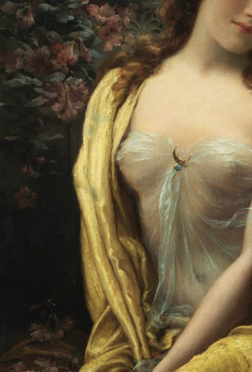 Émile Vernon — Starlight. detail. 1872–1919