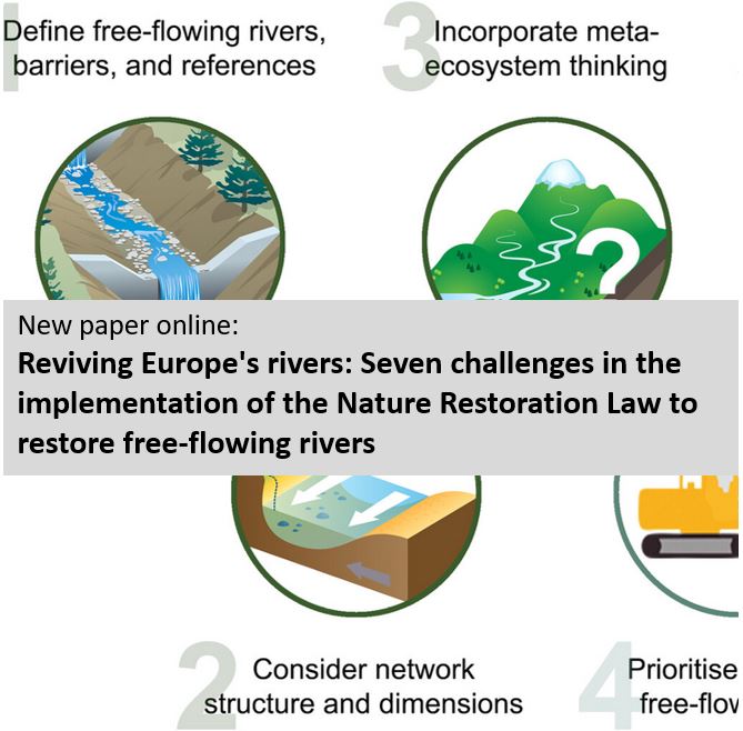 Our latest paper discusses the opportunities and challenges of the EU Nature Restoration Law for freshwater habitats: doi.org/10.1002/wat2.1… @verbundag @via_donau & Österr. Bundesforste @BOKU_IHG