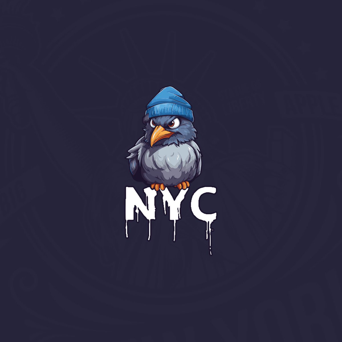 CHURCHofTODD's tweet photo. NYC birdwatchers club logo #birding #birdwatching #graphicdesign #Logodesigner https://t.co/l7klRuXG2o