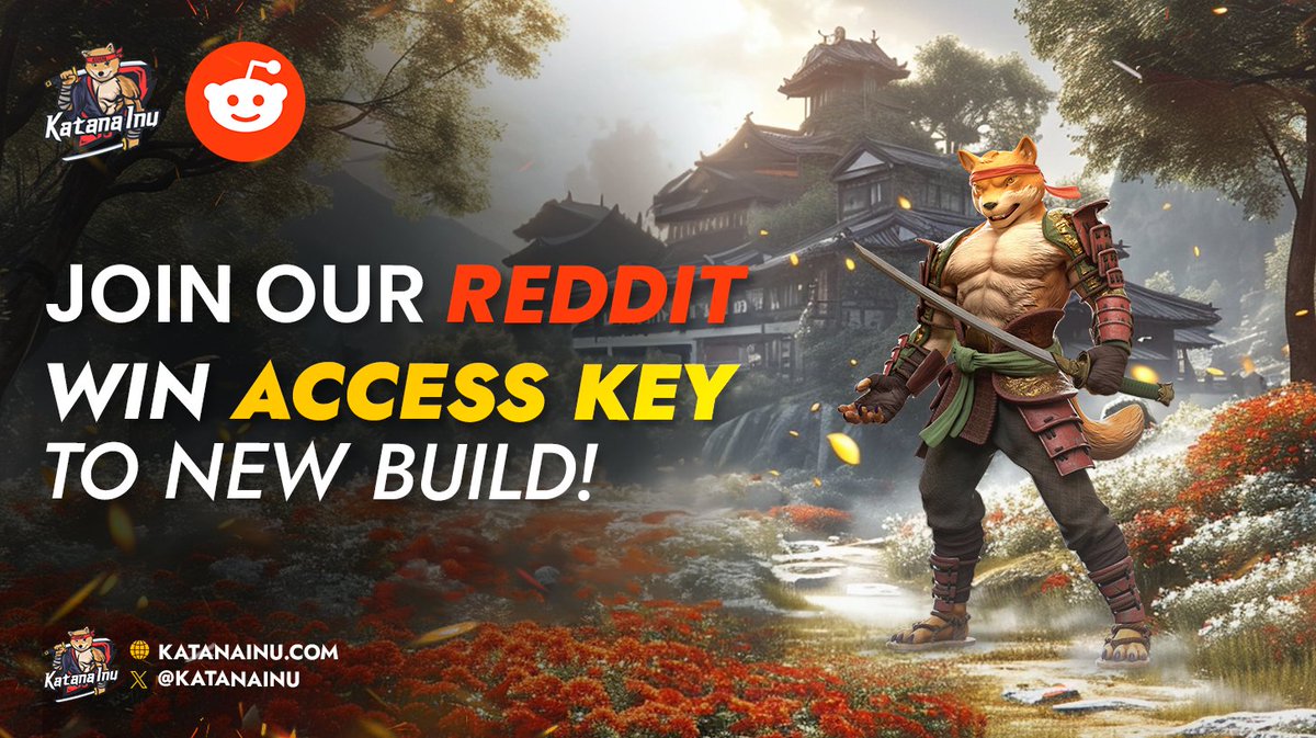 katanainu's tweet photo. Hey #KataFam!🥷

Our official Reddit is back in action!

https://t.co/URtmv2LCcw

We're giving away Access Keys for 10 random people that join! 🗝

Granting you exclusive entry to the latest game build allowing you to sharpen your skills &amp; prepare for tournaments!🎮 https://t.co/1vG5RXEtbp