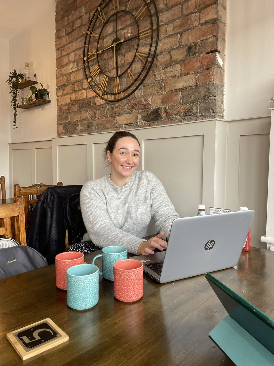 Emily (@erandolphslt) on Twitter photo Quote of the day from the lady in the cafe: ‘you two are like tea tanks!’ ☕️There were 6 mugs on our table at one point … in just an hour and a half 😂😭 It is in the job title I suppose … 🫖<a href="/HonorG_SLT/">Honor Grimes</a> Quote of the day from the lady in the cafe: ‘you two are like tea tanks!’ ☕️There were 6 mugs on our table at one point … in just an hour and a half 😂😭 It is in the job title I suppose … 🫖<a href="/HonorG_SLT/">Honor Grimes</a>