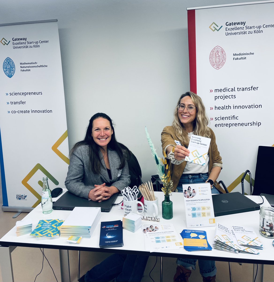 isa_schiffer's tweet photo. “Can we interest you in health innovation and scientific entrepreneurship?”

Many thanks to the organizers for having us at the annual @CECAD_  Cologne 𝐀𝐠𝐢𝐧𝐠 𝐂𝐨𝐧𝐟𝐞𝐫𝐞𝐧𝐜𝐞 2024. https://t.co/VcvFQQu9cx