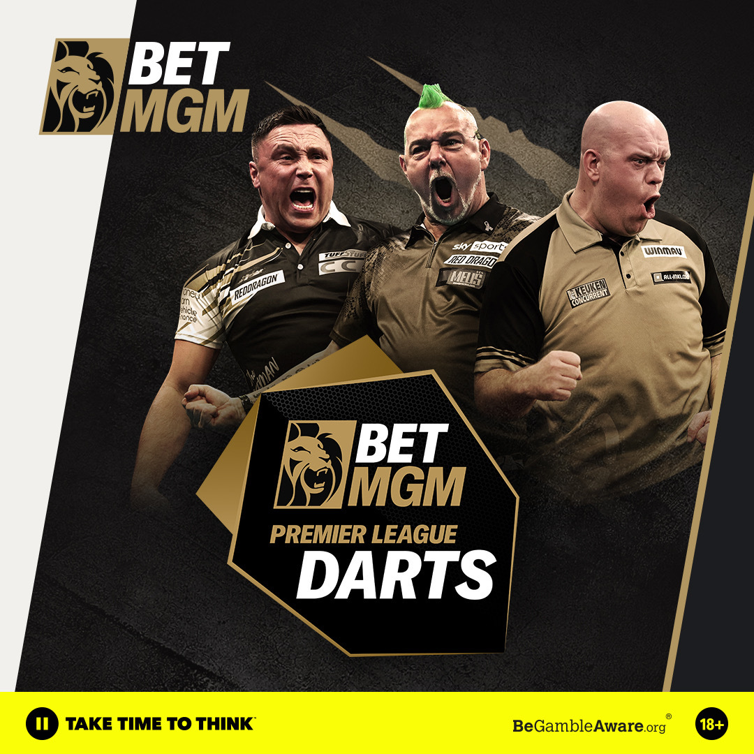 BetMGM lands title sponsorship for 2024 Premier League Darts, featuring