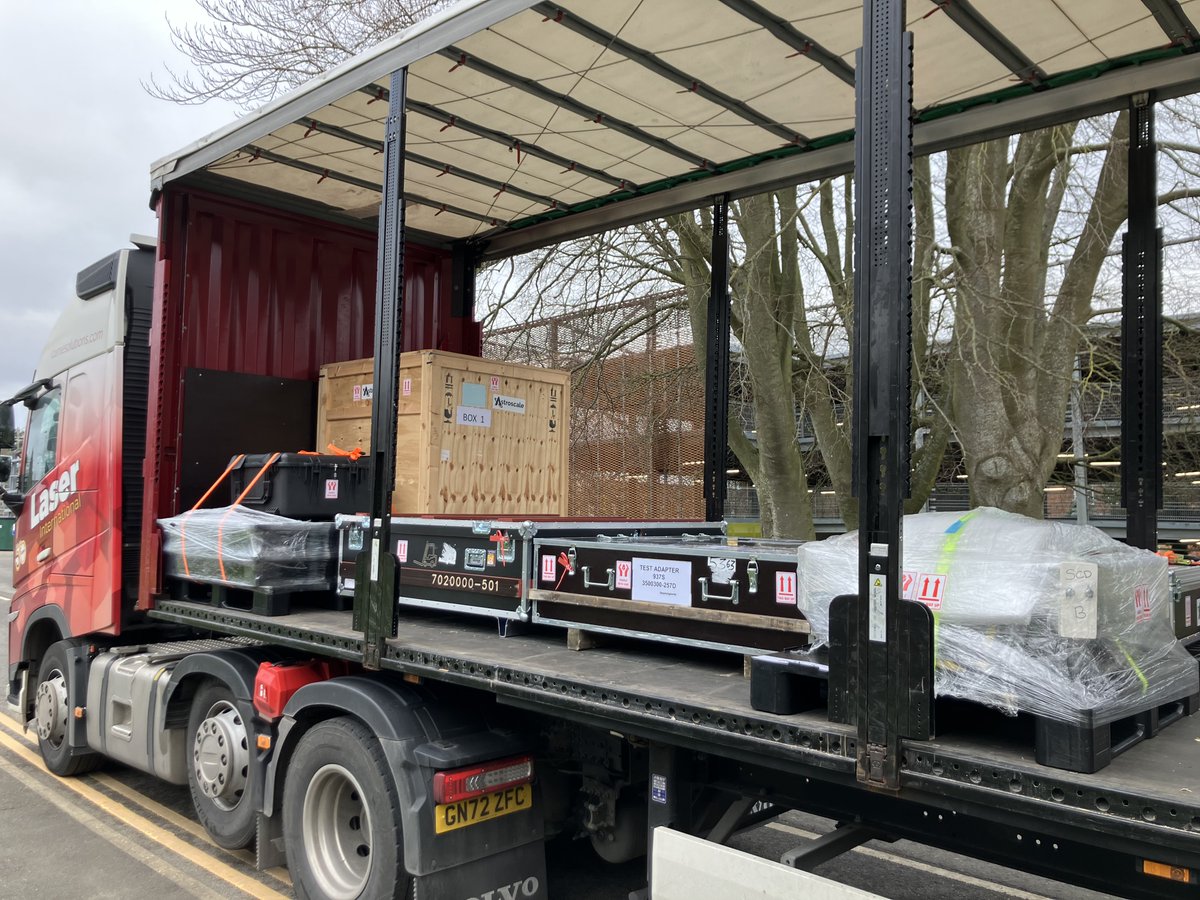 ELSA-M Shock Calibration Dummy heading for Airbus Toulouse for tests. 📝

See you soon! 👋 #SpaceSustainability