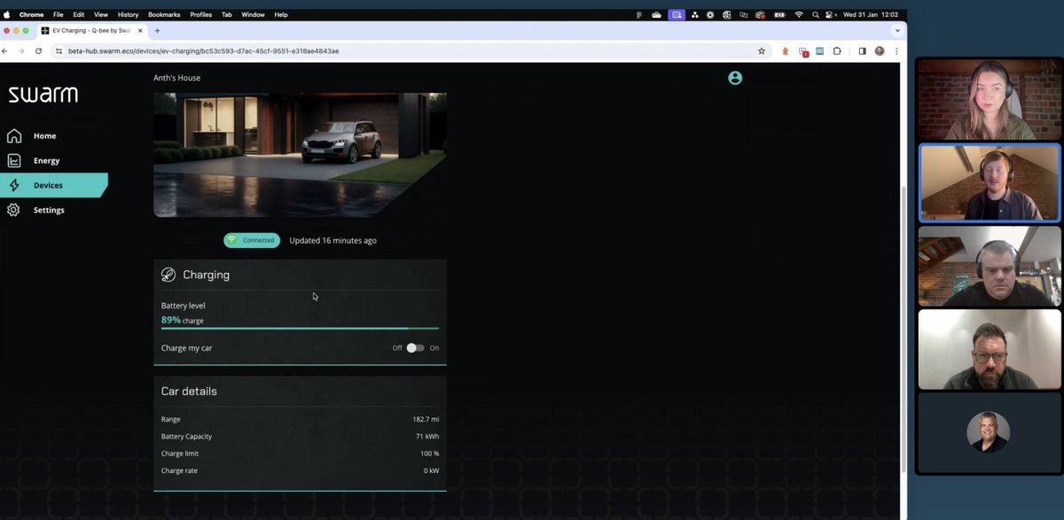 An exciting week at Swarm as we shared that we hosted our first-ever webinar yesterday, where we unveiled our latest product, device hub:one! 🎉 

Installers all over the UK were invited to join us as we showed them how they can get involved as partners🤝