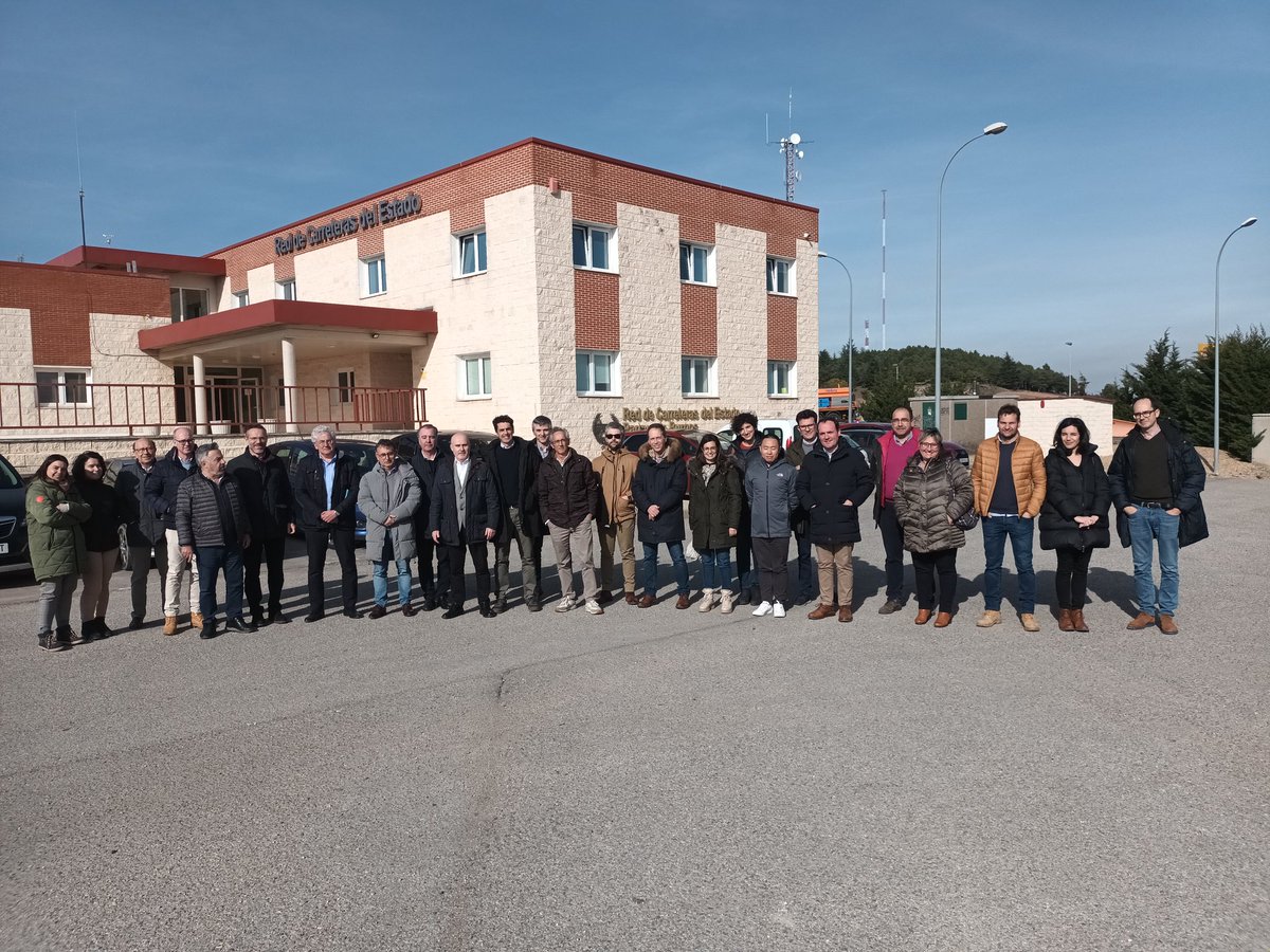 [#visitatécnica]  Termina la visita a la EDAR de Burgos y al Centro de Control “Nudo Landa” de la DGC del Estado. ¡Muchas gracias a todos los colegiados que han participado!
