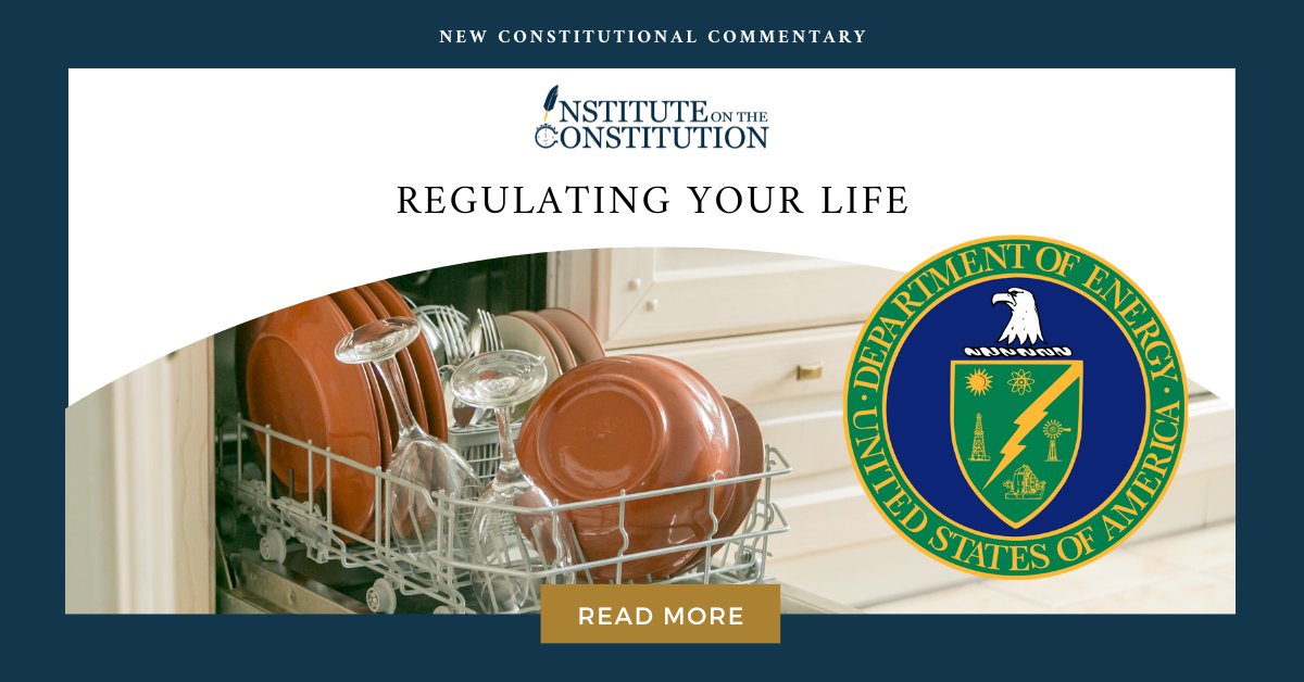 Is the #federalgovernment overstepping its bounds? We explore how the #DOE regulations on dishwashers & washing machines sparked a legal battle. Discover the #constitutionalquestions & court rulings that shed light on the limits of #governmentauthority at bit.ly/49f3shl