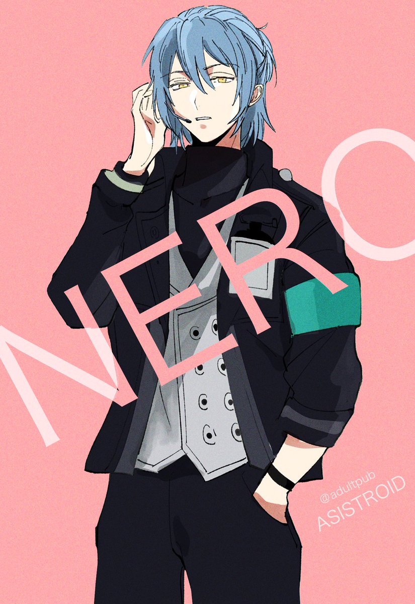 「パラロイ NERO 」|パブ🍷のイラスト