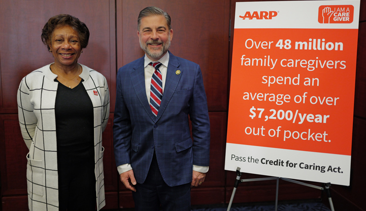 NancyLeaMond's tweet photo. Thank you @RepMikeCarey for your leadership introducing the Credit for Caring Act.  

This commonsense legislation would make put money back in the pockets of Ohio’s family caregivers like Abaree Rayfield who joined us for yesterday's announcement. https://t.co/RXy2uhFuNH