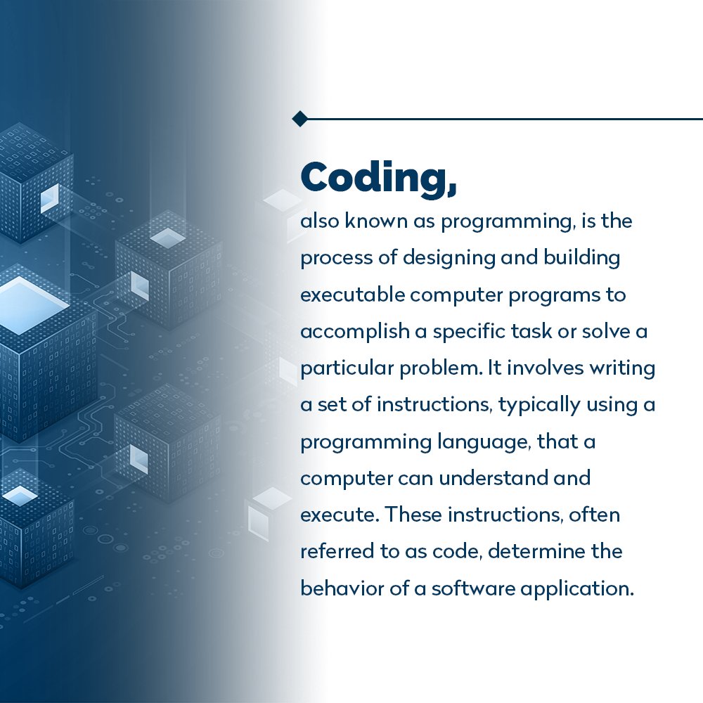 theskillsvalley's tweet image. Unlock the language of the future with coding!🚀
Curious about what coding is all about? It's the superpower that brings websites, apps, and software to life.
#WhatisCoding #CodingJourney #DigitalCreator #FutureSkills #TheSkillsValleyEducation #theskillsvalley #TSV
