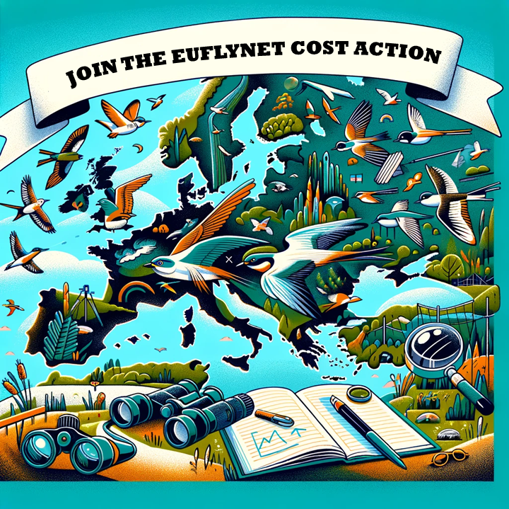 🌍🐦 Exciting times ahead with #EUFLYNET COST Action CA22117! We’re uniting researchers to conserve migratory landbirds. 🚀 Missed our Poland training? Don't worry, more opportunities are coming! Stay tuned for updates! #BirdConservation ✨