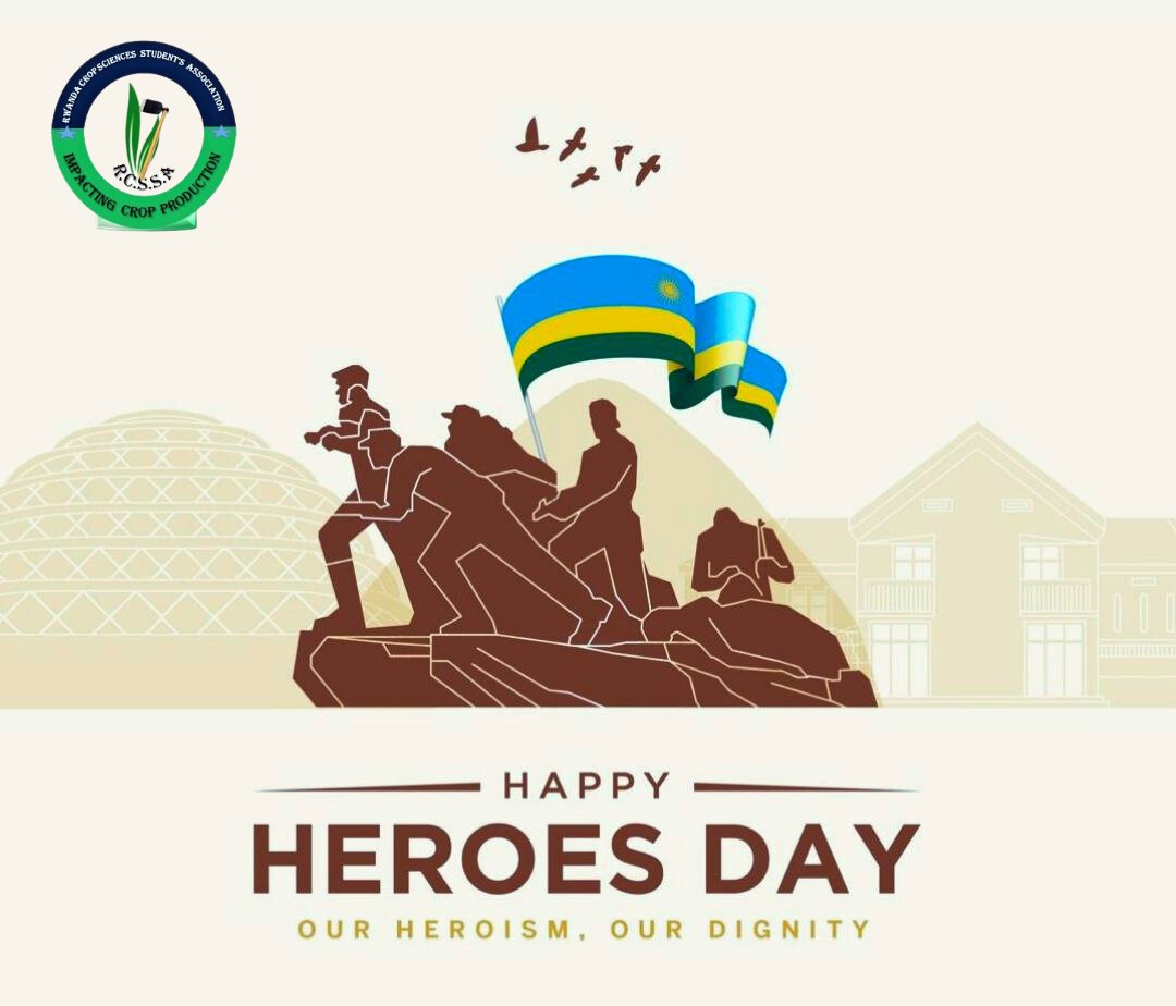 On the occasion of National Heroes Day 2024, #RCSSA extends its warmest wishes to all #Rwandans.  
We pay tribute to the national heroes who have fought for our independence, peace, and prosperity.  
#Ubutwari2024