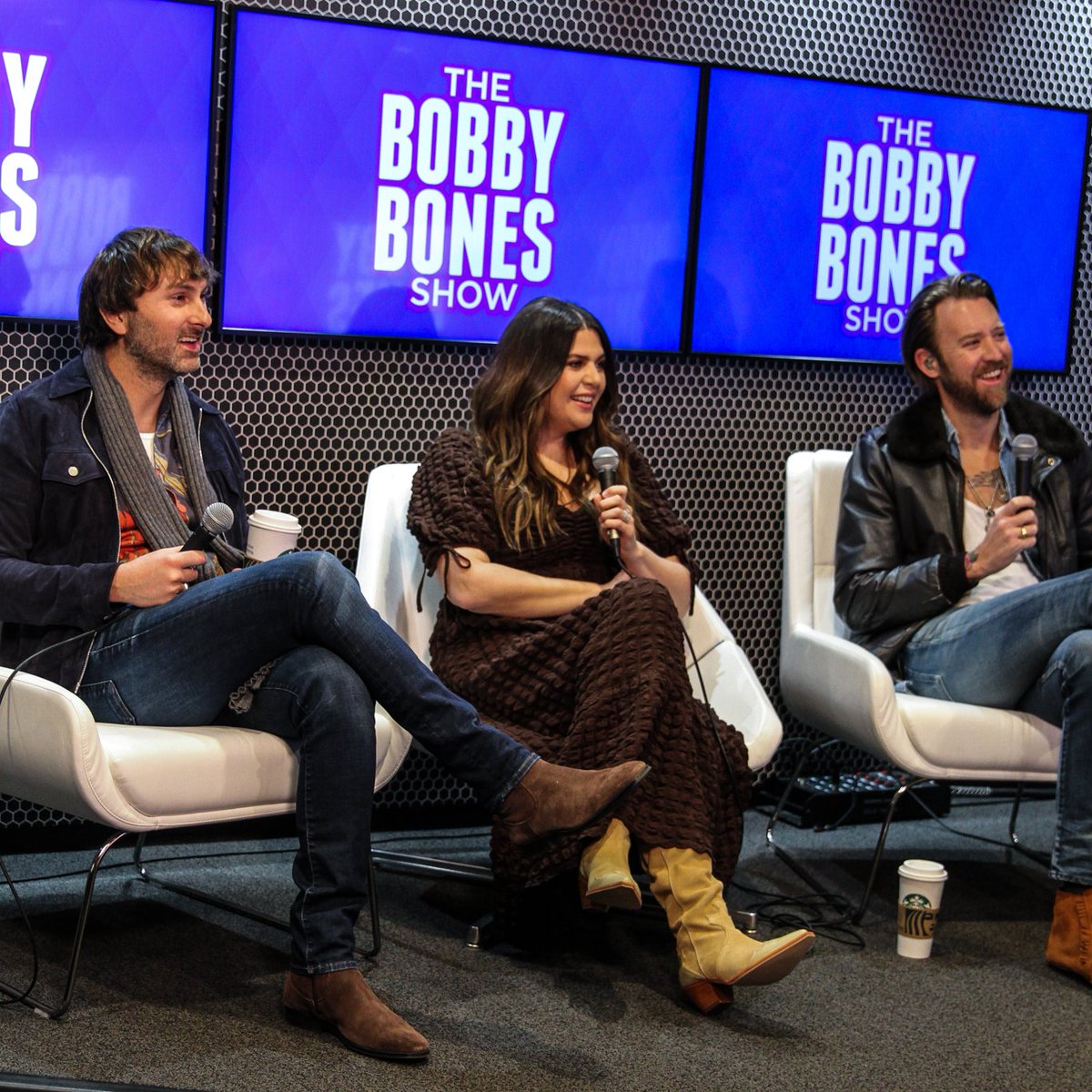 this friday is sweeter than American Honey bc <a href="/ladya/">Lady A</a> is in studio right now! they're admitting the trivial things they spend money on, their plans for 2024, and their current single "Love You Back!"

listen live: iheart.com/live/iheartcou…