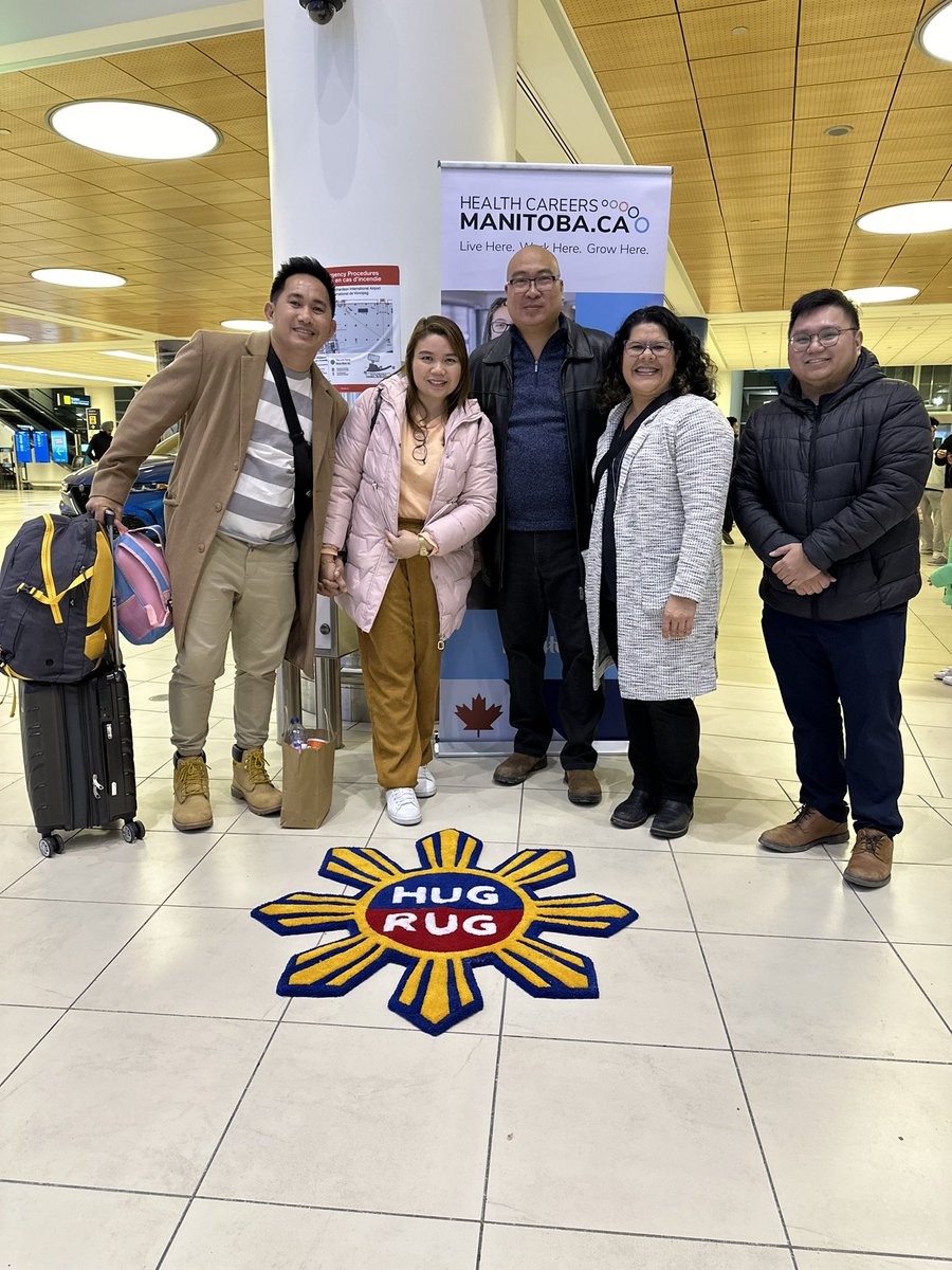 Low and behold last night, I was fortunate to meet and greet them at the airport. They are destined for Dauphin, Manitoba and most certainly the muncipality and surrounding areas will be happy to embrace you there and throughout our province of Friendly Manitoba! Thank you Arwin…