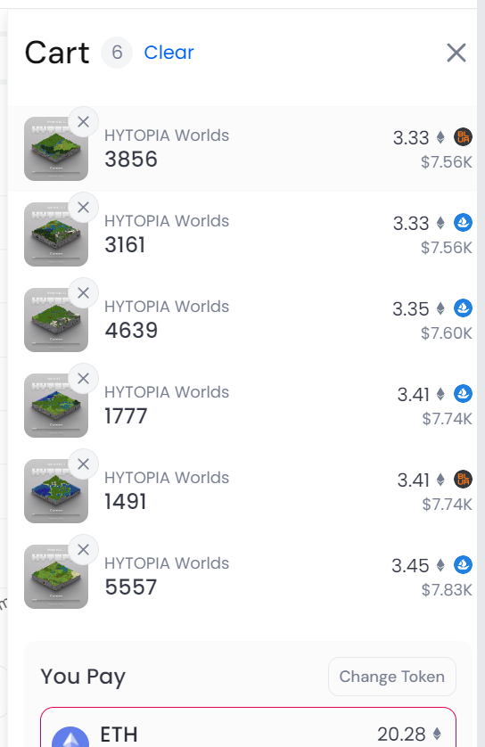 Currently 17.3ETH can get you 100 <a href="/grayboysdao/">Gray Boys</a> , which would qualify for 6.6 Tier1 node.
However, to qualify 6 tier 1 node with HYTOPIA Worlds, you need 20.28ETH with current list. <a href="/HYTOPIAgg/">HYTOPIA</a> 

Could this be a strategy👽👀?