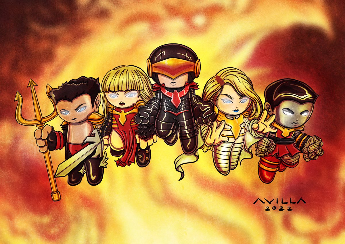 Cy_clops's tweet photo. Phoenix Five
Cyclops - Emma Frost - Magik - Colossus - Namor
#marvel #xmen #cyclops #emmafrost #magik #coclossus #namor #phoenix #phoenixfive #darkphoenix #xmen97 #uncannyxmen #xmenred #fallofthehouseofx #xforce #riseofthepowersofx #immortalxmen #krakoa #cyavillaarts #artwork https://t.co/fYDmfxSNxQ