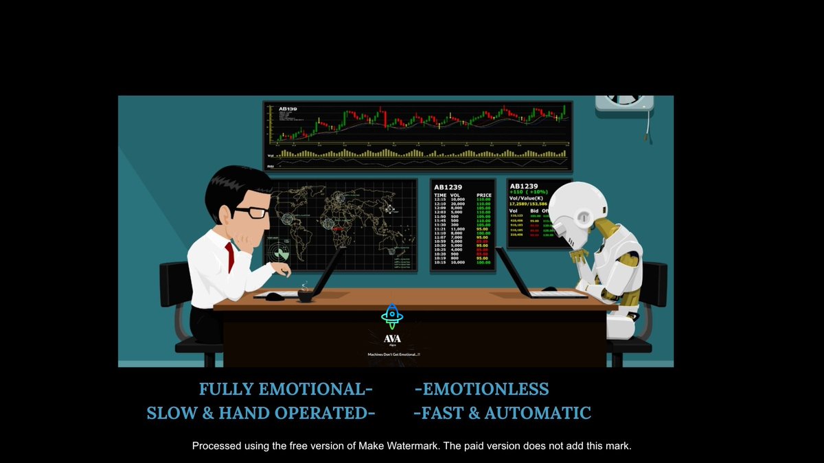 AVA_ALGO's tweet photo. 5 reasons why big institutions prefer ALGO Trading over Manual Trading 💸📈📉
#Budget2024 #algotrading #overtrader https://t.co/Vpyv4jTOU6