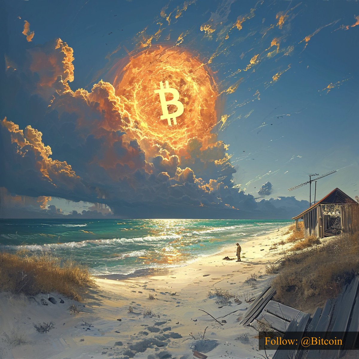 #Bitcoin: A Golden Opportunity ☀️🏝️