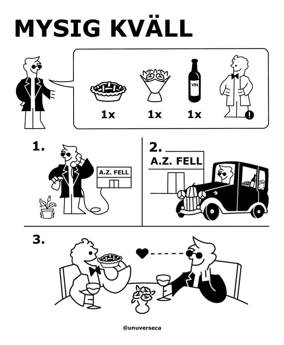 unuverseca's tweet image. Lil illustrated ikea-like manual of Crowley explaining how to have the perfect cozy evening :D
#GoodOmensFanArt #GoodOmens #ineffablehusbands