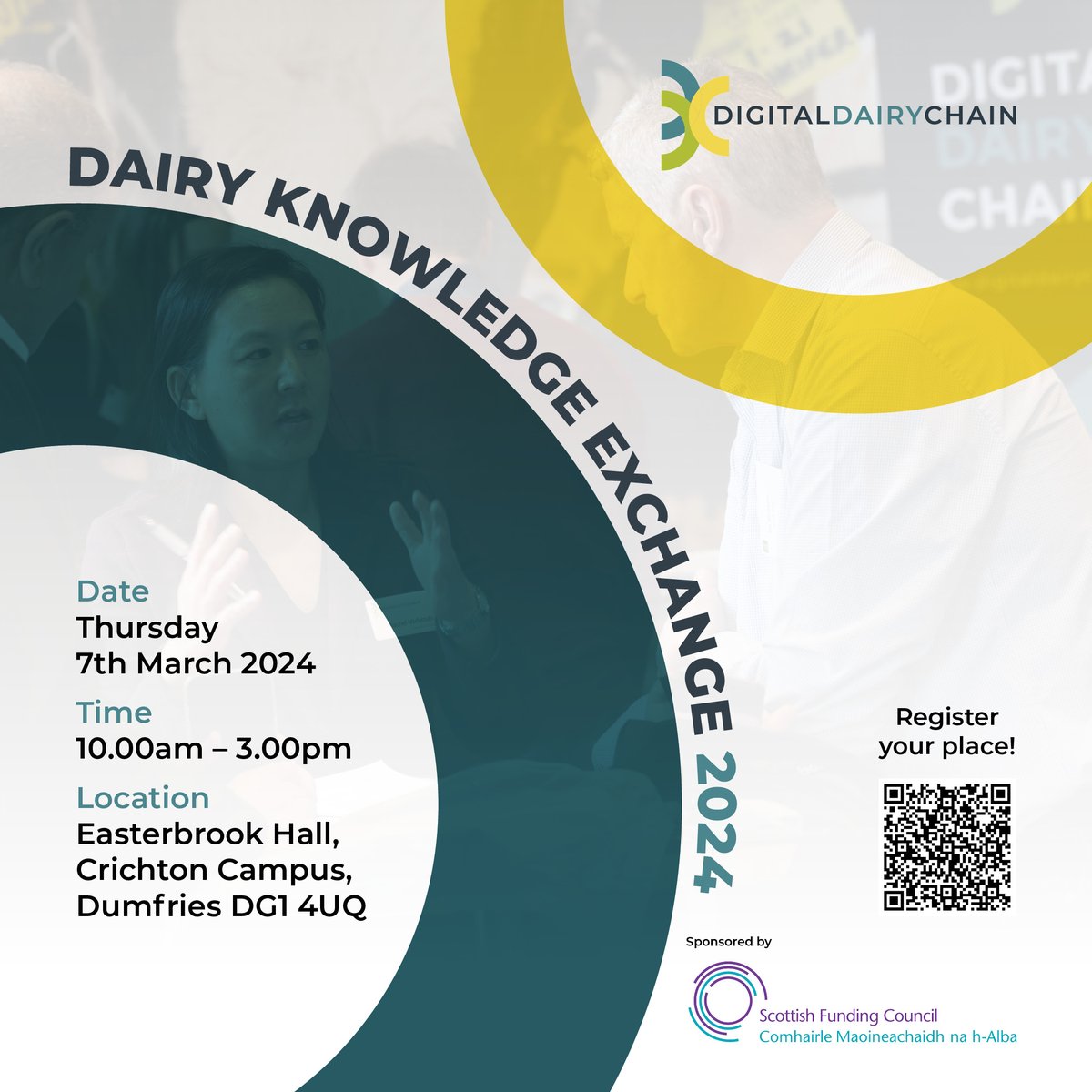 first_milk's tweet photo. Register your free place at the @Digital_DairyC Knowledge Exchange event now: https://t.co/R2Jro0hKRn Network with industry experts, find collaboration partners and hear directly from those supported so far #dairyevent #dairyknowledge #innovation #funding #networking https://t.co/hhemets1W7