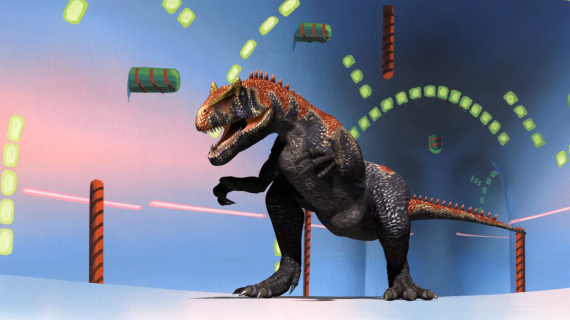 Dinosaur King】サウロファガナクス激闘！ザンジャーク