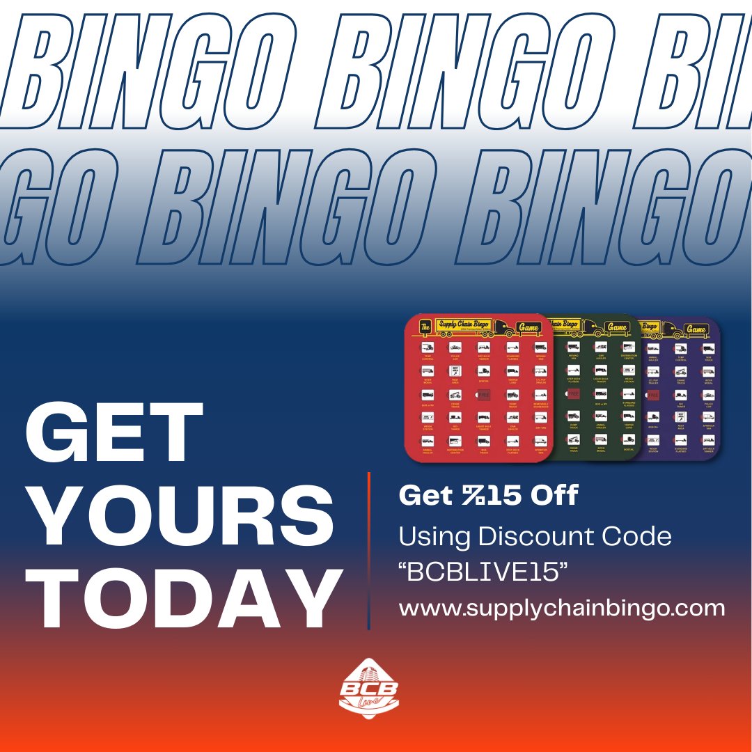 BCBLiveTV's tweet photo. The Supply Chain Bingo Game is a hit and it's a must have for family road trips. It's an entertaining and educational game that the kids will love. 

Head over to https://t.co/GamBU1DfwL to learn more and get 15% off using "BCBLIVE15." #supplychainbingo #transportation https://t.co/UsGRvONGKK