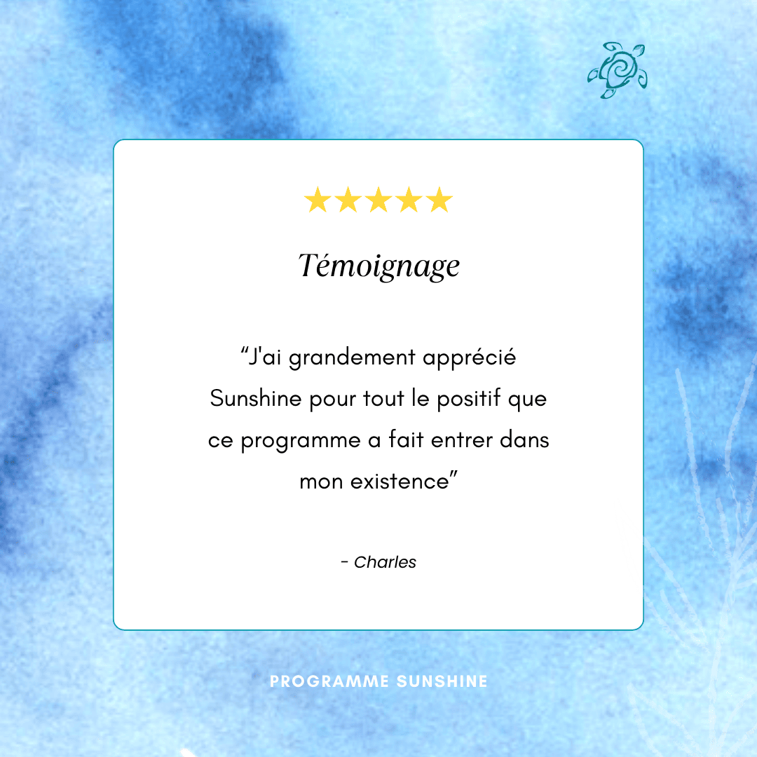 Découvrez le programme SUNSHINE : my.happy-turtle.fr/sunshine