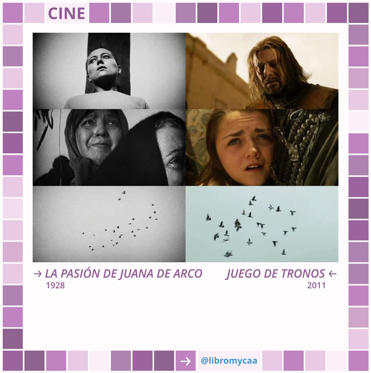MYCAAcine's tweet image. 'La Pasión de Juana de Arco' (Carl Theodor Dreyer, 1928) es recordada por la dirección de Dreyer y especialmente por la estupenda actuación de María Falconetti #mycaa