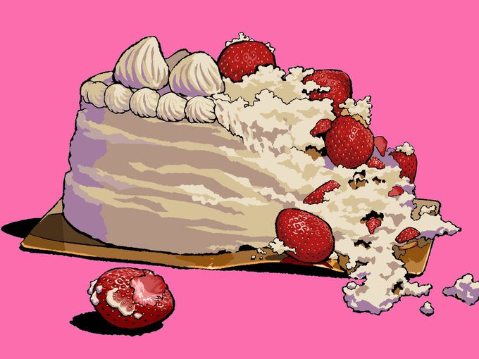 「ケーキ クリーム」のTwitter画像/イラスト(新着)