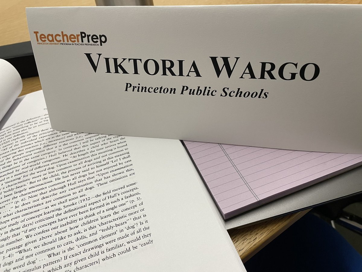 Looking forward to a fantastic day of learning - Autism and Language Seminar. <a href="/princetonK12/">PrincetonK12</a> <a href="/Princeton/">Princeton University</a>