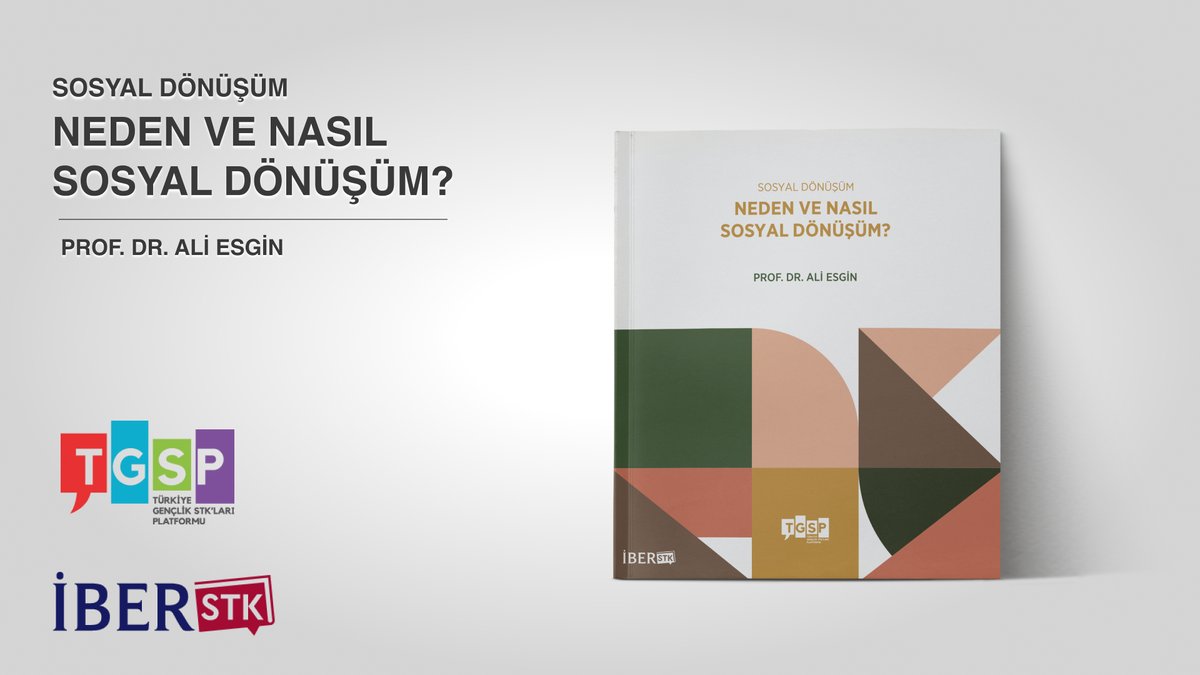 📣Yeni Yayın 📖

STK Kapasite Gelişim Eğitimleri Programı - 22

Kitabın amacı özellikle STK katılımcılarının toplum yararına yenilikçi ve yaygın katma değer oluşturmanın yollarını ve önemini anlamalarına rehberlik etmektir.

kitapyurdu.com/kitap/neden-ve…