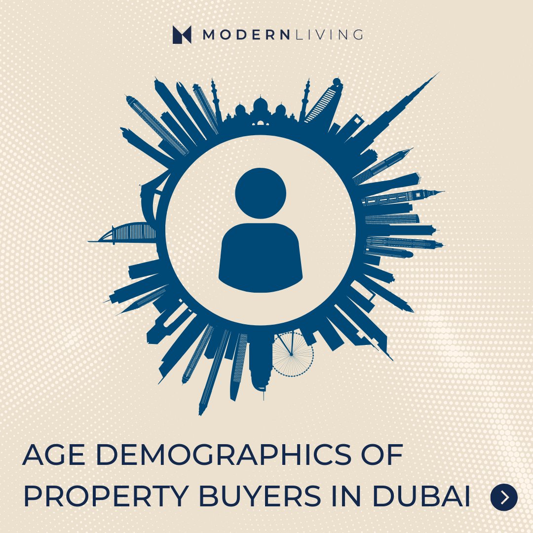 ModernLivingAE's tweet photo. With a record-breaking year behind us, Dubai's appeal in the global real estate market is undeniable. Now, let's explore the age demographics of buyers who are shaping the market this January.

#DubaiRealEstate #RealEstate #RealEstateTrends #ModernLivingRealEstate https://t.co/2077kPdYXl