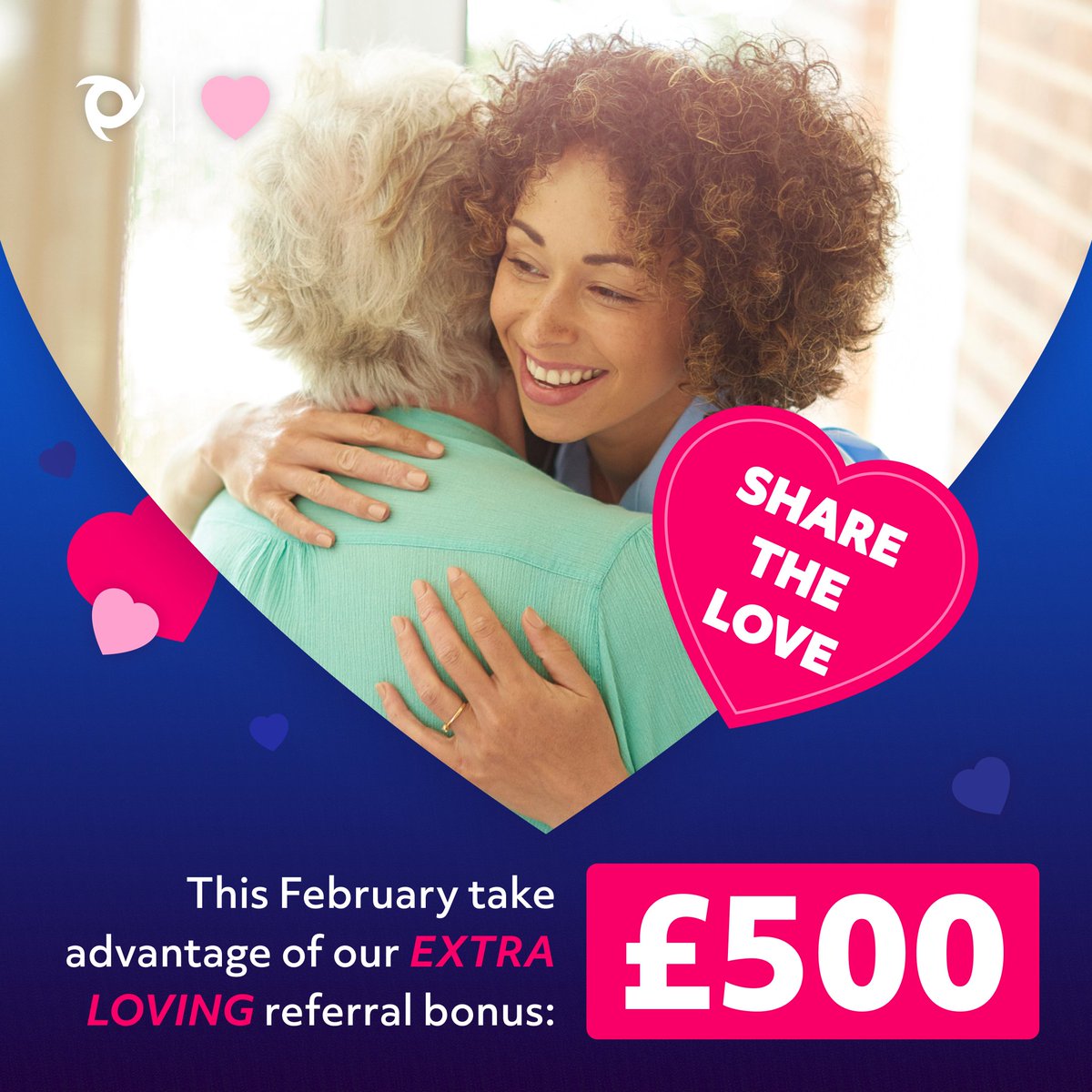 JustOt_'s tweet photo. Spread the love throughout the month of February with JustOT - every referral you send our way, you'll be treating yourself to a generous £500 bonus when your referred candidate completes 350 hours with us*! 🌟💰

https://t.co/1x3FkiiS0i

*T&amp;C's apply https://t.co/K1tW1jCVIE