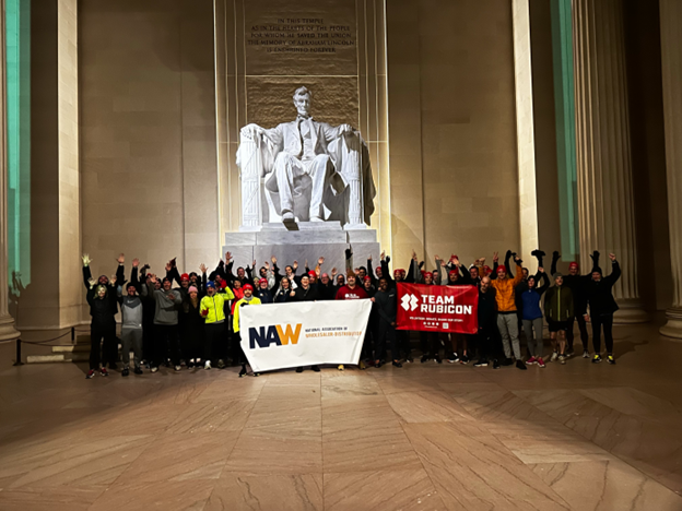 NAWorg's tweet photo. What better way to kick off the #NAW Executive Summit than with a scenic run along the National Mall? Supporting @TeamRubicon's incredible mission made it even more meaningful! #RunningForGood #DistributionLeaders https://t.co/L9Frwpw5xd