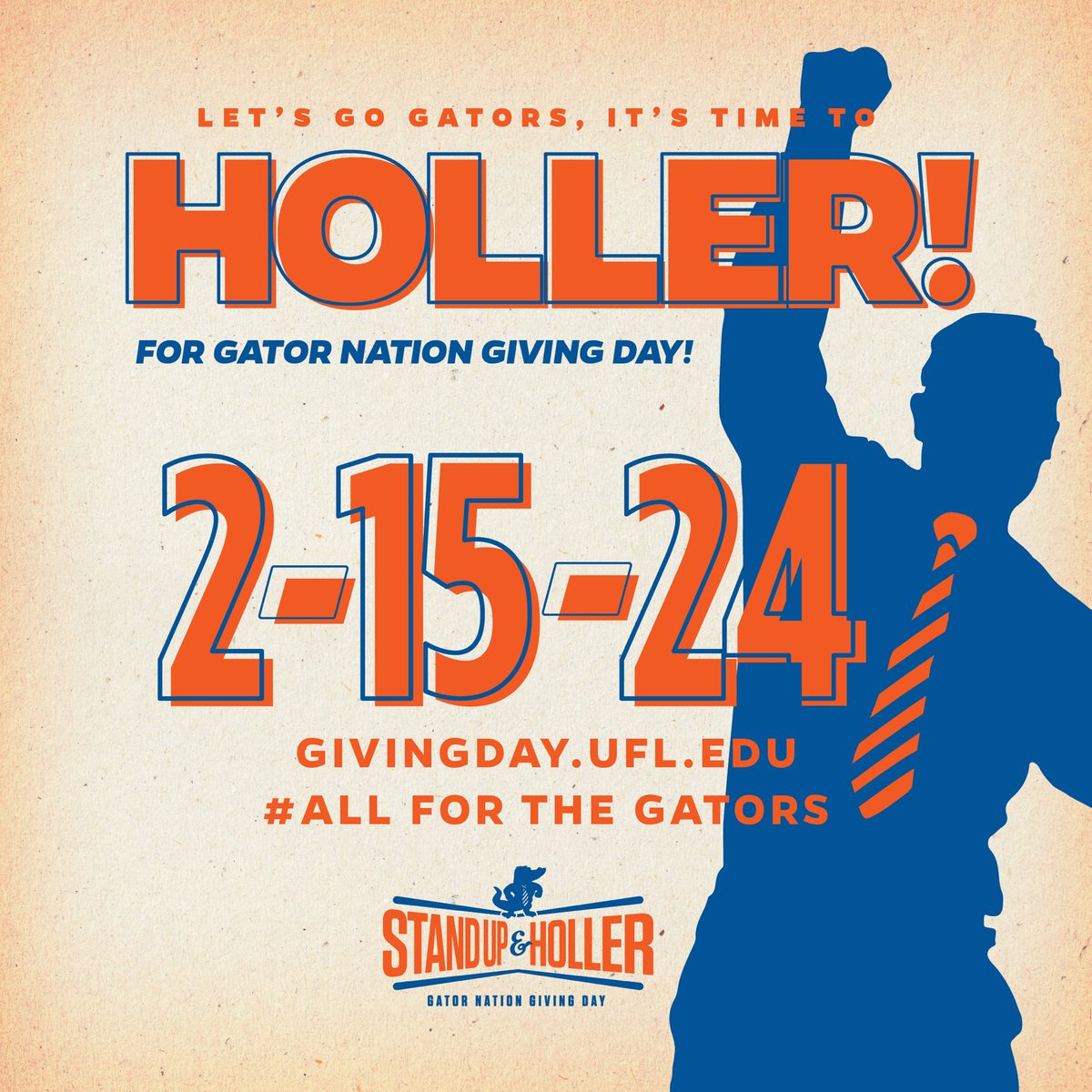 Save the date! Feb. 15 is Gator Nation Giving Day! Help @UFChemistry hit our challenge of 75 gifts on Feb. 15 to receive an additional $20K gift. Last year, we received over $102K in generous donations! Let’s try to top that in 2024 to support our students and science
