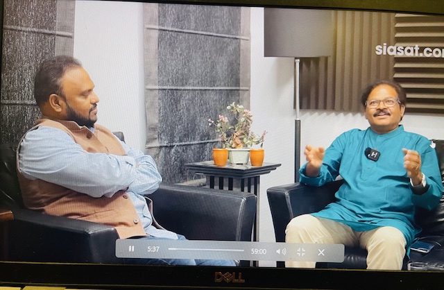 "It's time for us to retrieve the immediate histories of Muslims, then only we can understand the much complicated Muslim question..."

- Thank you so much Moses Tulasi, Mir Ayoob Ali Khan and the Siasat team for this video interview. 

youtu.be/UdIF0xnJ-Vg?fe…