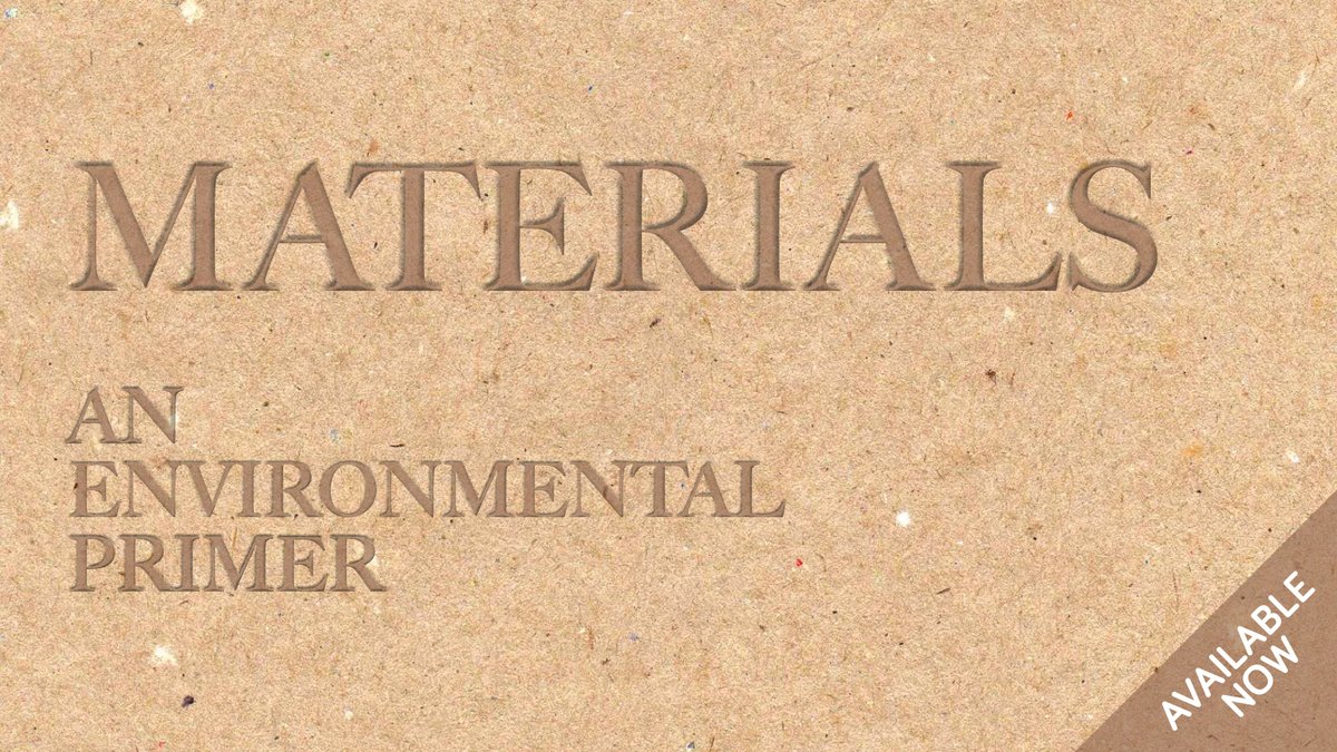 Let's dive into the world of materials and their impact on our environment. 🌿 How can architects minimise the impact by making responsible material choices? Order online ribabooks.com/Materials-An-e… or visit our bookshop at 66 Portland Place, London. #RIBAbooks #Materials
