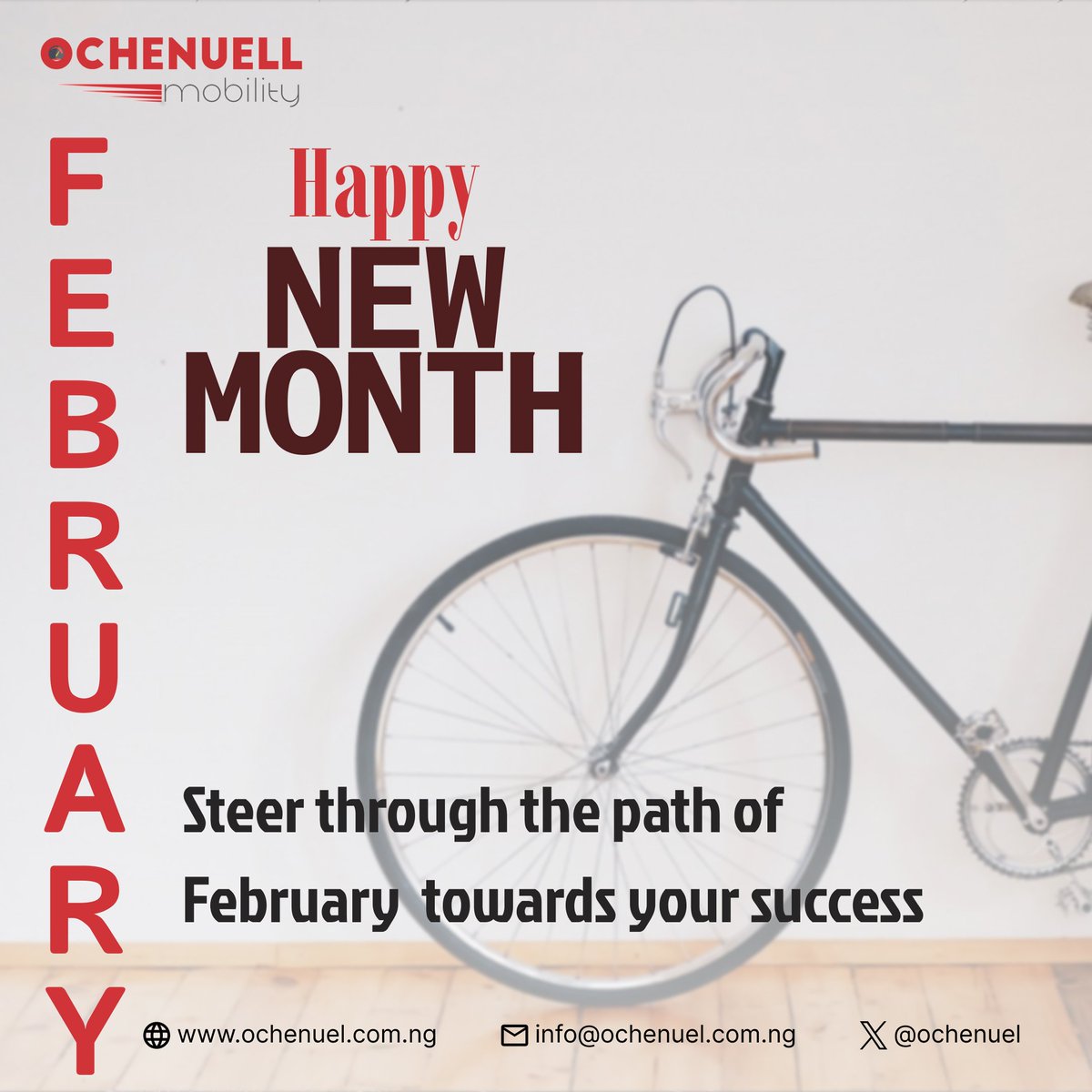 Happy new month everyone. Cheers to a wonderful February and your success story.
#urbanmobility #sustainabledevelopment #sustainablemobility
