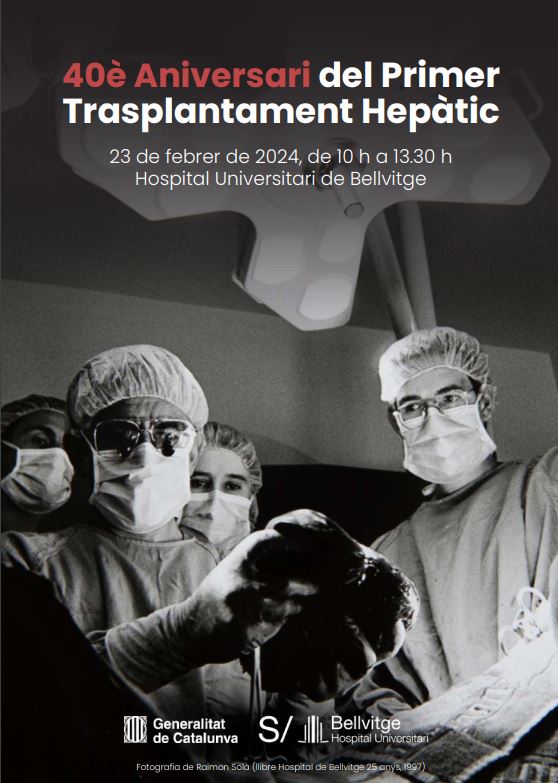 🗓️Entrem en el mes de febrer i això vol dir que tenim molt a prop el 40 aniversari que l’#hbellvitge va fer el Primer Trasplantament Hepàtic d’Espanya
Per celebrar aquesta fita mèdica hem preparat una jornada apassionant!
Podeu consultar el programa aquí👉 bit.ly/48W2p6d