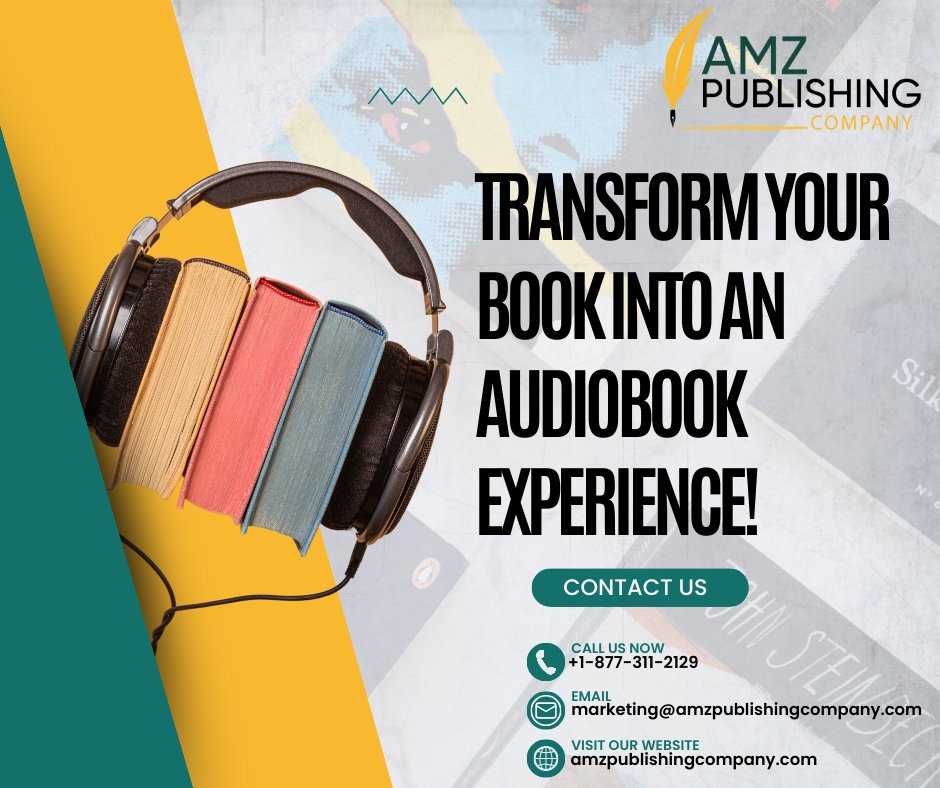 AMZPubCompany's tweet photo. Dive into a new dimension with AMZ Publishing Company's audiobook services. Your story comes alive through the magic of audio. 

Explore Further By Checking Out Our Website: https://t.co/tElF4Z7tcY

#ebookpublishing #ebookauthor #ebookmarketing #MustRead #BookLovers #BookAddict https://t.co/cGAXFOgZ3p