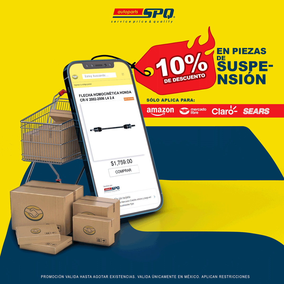 SPQautoparts's tweet photo. 🚗 ¡Prepárate para subir a tu auto siguiente nivel! 🚀 Con nuestro #descuento del 10% en artículos de suspensión, Es hora de decir hola a la comodidad! 👉 : https://t.co/nklNeTOtQC
#Suspension https://t.co/RSMo3fn2gP