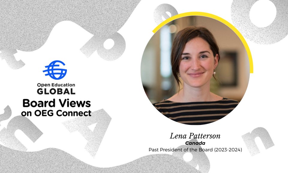 #OEGBoardviews

@lpatter10 discusses an 'Open Future for Microcredentials' in education.

How can recognition be a practice of respect? Can assessment be a practice of equity?

Share your experience of #openvalues and #microcredentials at connect.oeglobal.org/t/6031