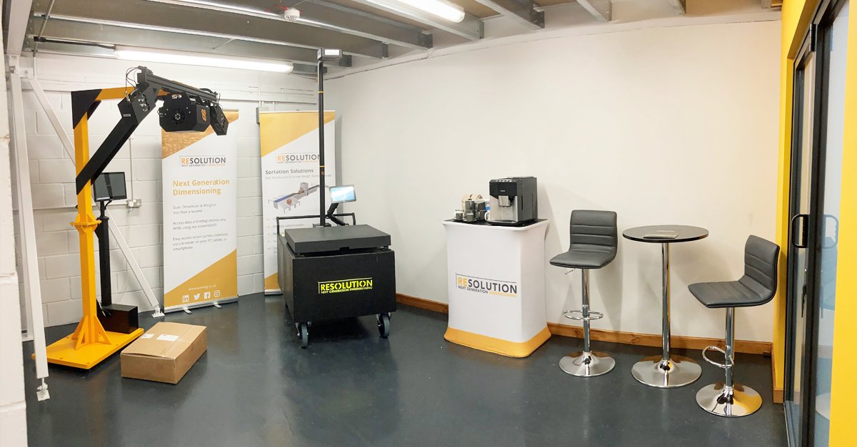 Drop by the Resolution showroom here in #burystedmunds to see Pallet and Parcel Weigh #Dimensioners &amp; discuss #automation &amp; #sortation solutions

dimensioning.co.uk
sales@dimensioning.co.uk

#dimensioning #volumetrics #3PL #freight #couriers #shipping #logistics #warehouse