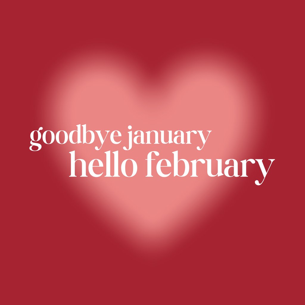 And just like that, we are in the second month of 2024.
With every new month, take a moment to set new goals, boundaries, and time for yourself - including some mandatory self-love! ❤️