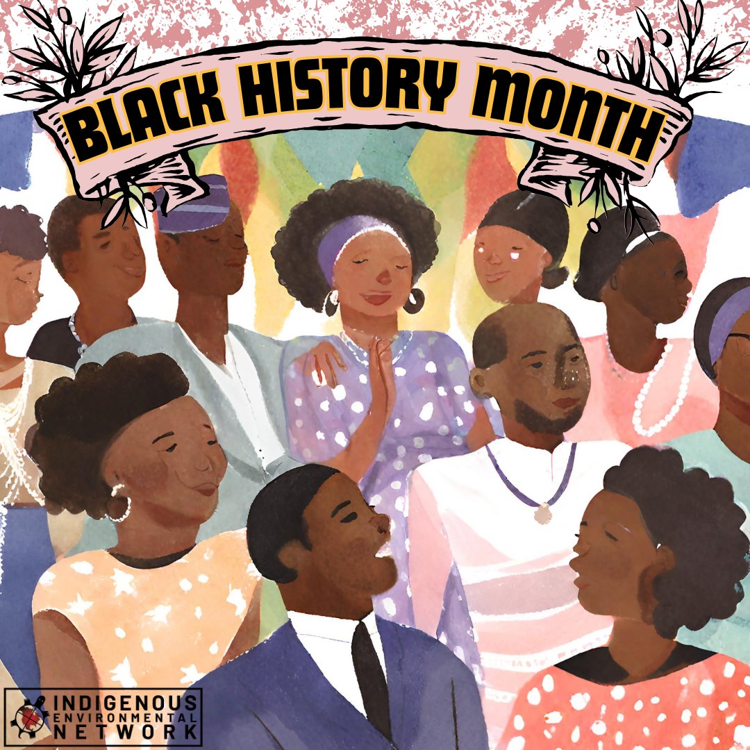 United in solidarity, resilience and strength we celebrate Black History Month. Black liberation and Indigenous sovereignty are intertwined, and we walk alongside this path with our Black relatives in pursuit of justice and a thriving future for our communities #BlackHistoryMonth
