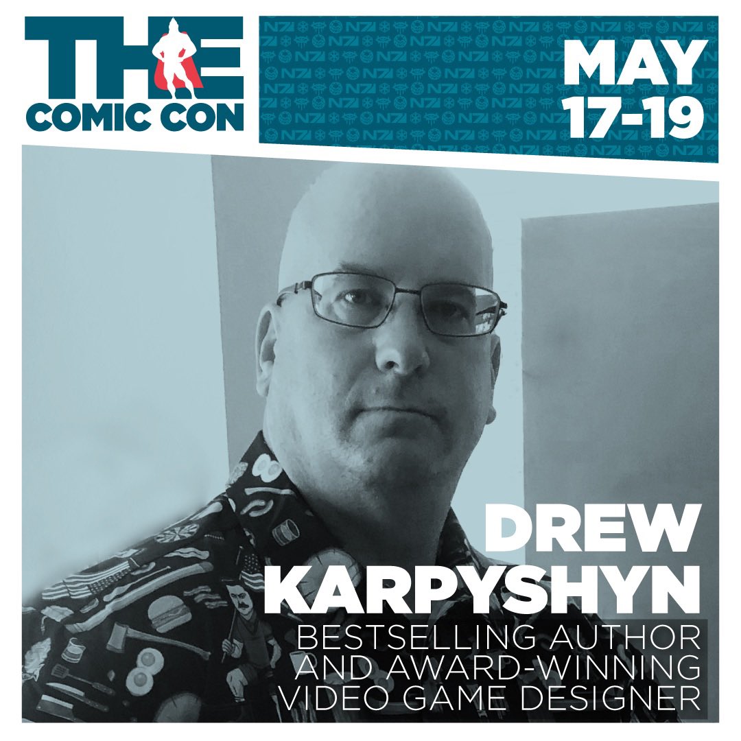 ⚡ O <a href="/DrewKarpyshyn/">Drew Karpyshyn</a> έρχεται στο #TheComicCon8! Ο πολυβραβευμένος συγγραφέας βιβλίων, σεναριογράφος βιντεοπαιχνιδιών και δημιουργός θα βρίσκεται στη Θεσσαλονίκη από τις 17-19/5 για να γνωρίσει τους φίλους και θαυμαστές των υπέροχων κόσμων που έχει δημιουργήσει!

#TCC8