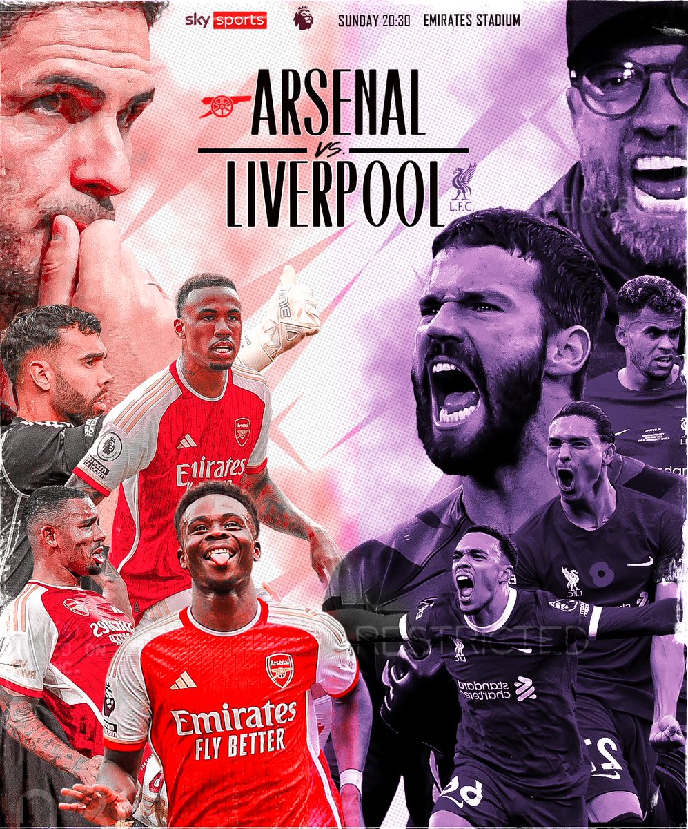 thegunnerzmus's tweet photo. 🎨 a promotional Poster for the @Arsenal  vs @LFC  upcoming match #ARSLIV https://t.co/VnaQaMRK2C