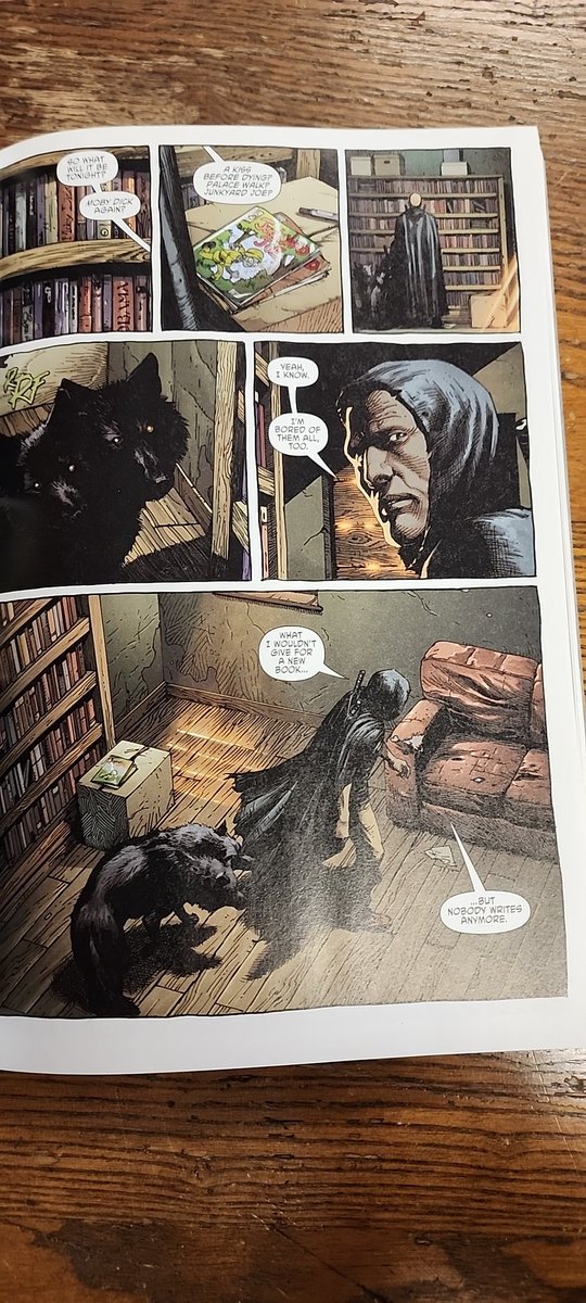 coopdejoure's tweet photo. $10 great fucking read...
If #Comicsgate could write a story so immersive that you can't wait for the next issue they wouldn't be acting the way they are.
⭐️⭐️⭐️⭐️⭐️
#myfavoritepart is that Tariq at this point in his life just want to read a good book... https://t.co/vUMsNpYhdw