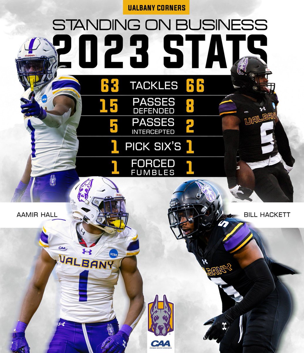 DWalls2ND's tweet image. Stood on business all season! @ajtheshow @willhack33 💯🖤 #UAUKNOW #DAWGSONLY @UAlbanyFootball